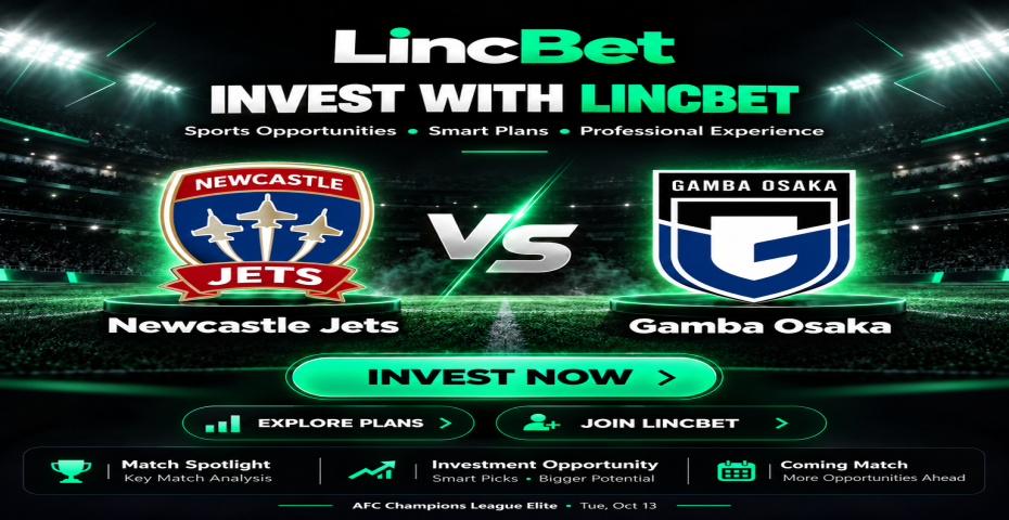 Newcastle Jets vs Gamba Osaka Prediction & Betting Tips – AFC Champions League Elite, October 13, 2026