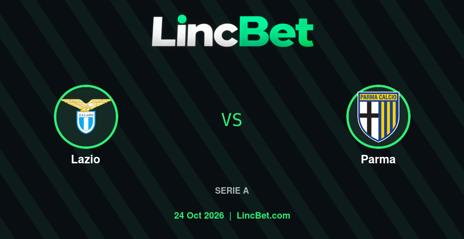 Lazio vs Parma Prediction & Betting Tips - Serie A, October 24, 2026