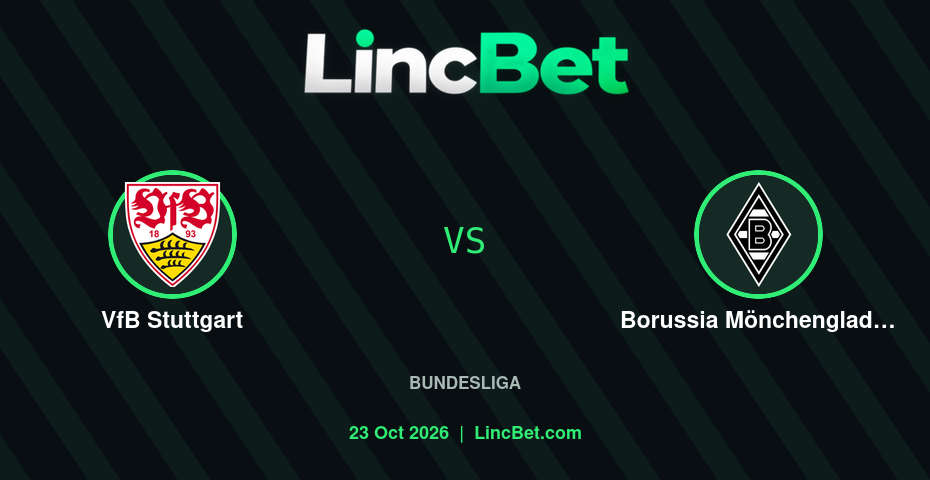 VfB Stuttgart vs Borussia Mönchengladbach Prediction & Betting Tips - Bundesliga, October 23, 2026