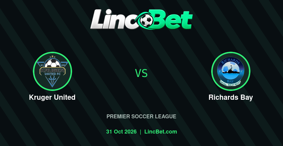 Kruger United vs Richards Bay Prediction & Betting Tips - Premier Soccer League, October 31, 2026