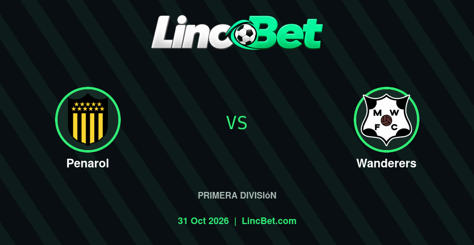 Penarol vs Wanderers Prediction & Betting Tips - Primera División, October 31, 2026