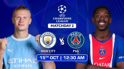 Manchester City vs PSG Prediction & Betting Tips – UEFA Champions League, October 14, 2026