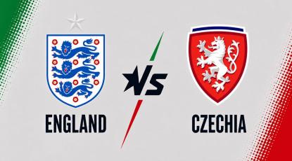 England vs Czechia