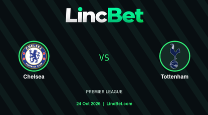 Chelsea vs Tottenham Prediction & Betting Tips - Premier League, October 24, 2026