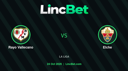 Rayo Vallecano vs Elche Prediction & Betting Tips - La Liga, October 24, 2026