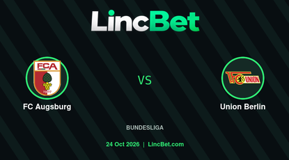FC Augsburg vs Union Berlin Prediction & Betting Tips - Bundesliga, October 24, 2026