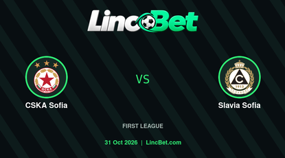CSKA Sofia vs Slavia Sofia Prediction & Betting Tips - First League, October 31, 2026