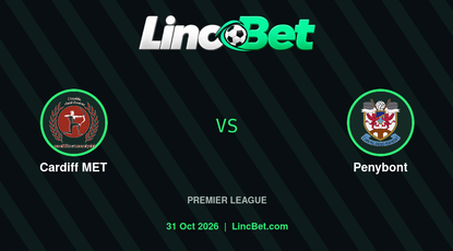 Cardiff MET vs Penybont Prediction & Betting Tips - Premier League, October 31, 2026