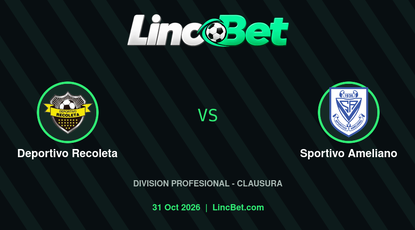 Deportivo Recoleta vs Sportivo Ameliano Prediction & Betting Tips - Division Profesional - Clausura, October 31, 2026